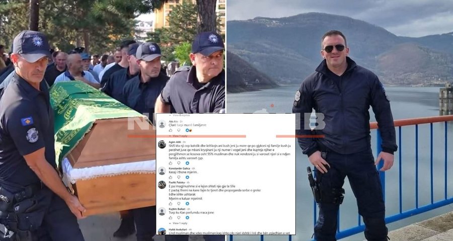 Ark&euml;morti i efektivit Shaban Hajdari u mbulua me flamurin arab, plas debati