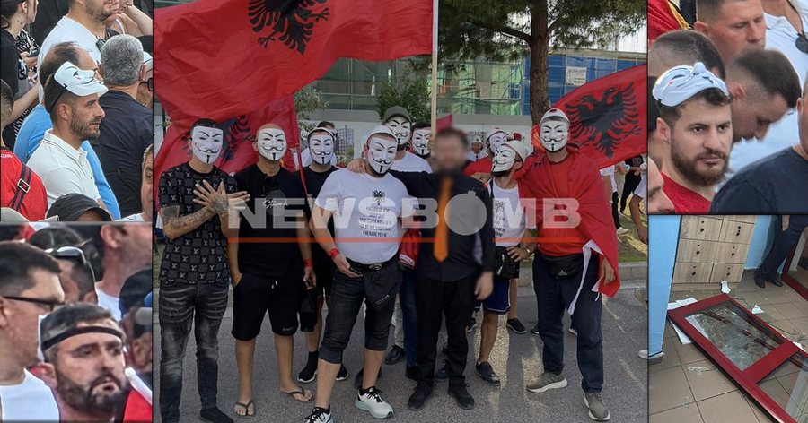 I kishin marr&euml; maskat p&euml;r kamuflim gjat&euml; protest&euml;s, zbulohen