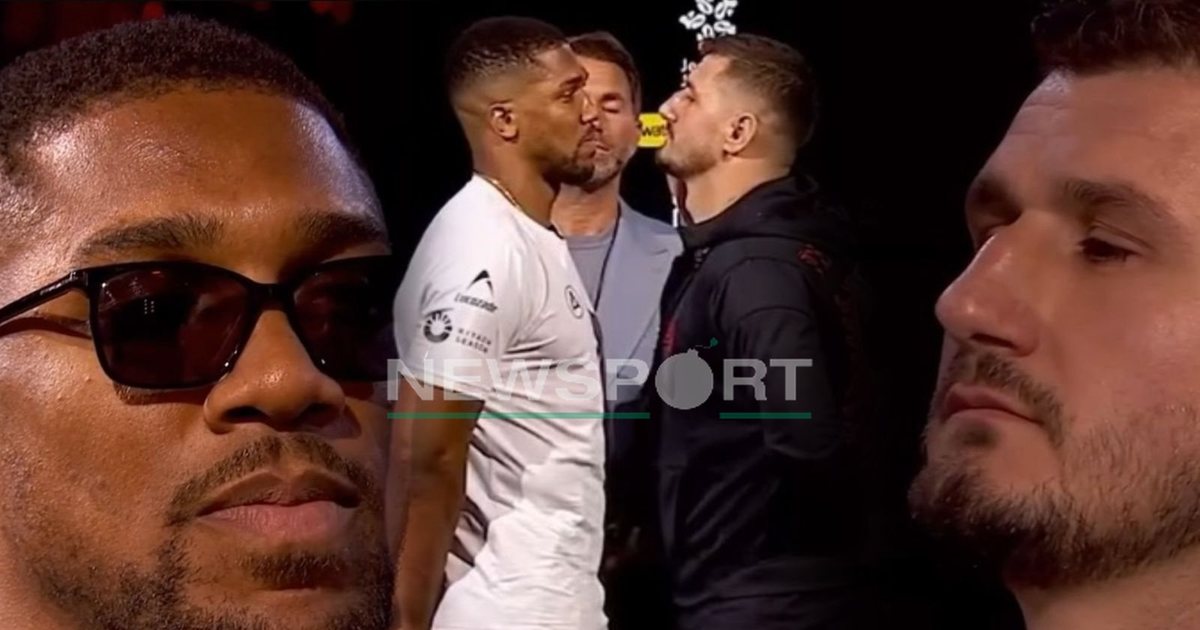 VIDEO  Kristian Prenga për herë të parë përballë Anthony Joshua   bishës  shqiptare s i trembet syri nga britaniku