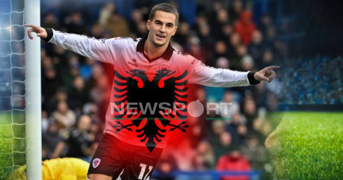  Qetë  jam këtu   Anis Mehmeti  HESHT  Anglinë pas golit të fitores me Bristol  REAGIMI 