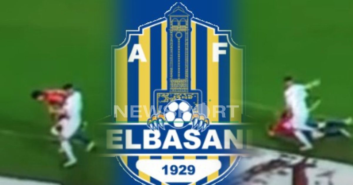 VIDEO  Humbja me Vllazninë s kapërdihet lehtë  Elbasanit s i del e keqja me arbitrat  Episod i rëndë   REAGIMI 