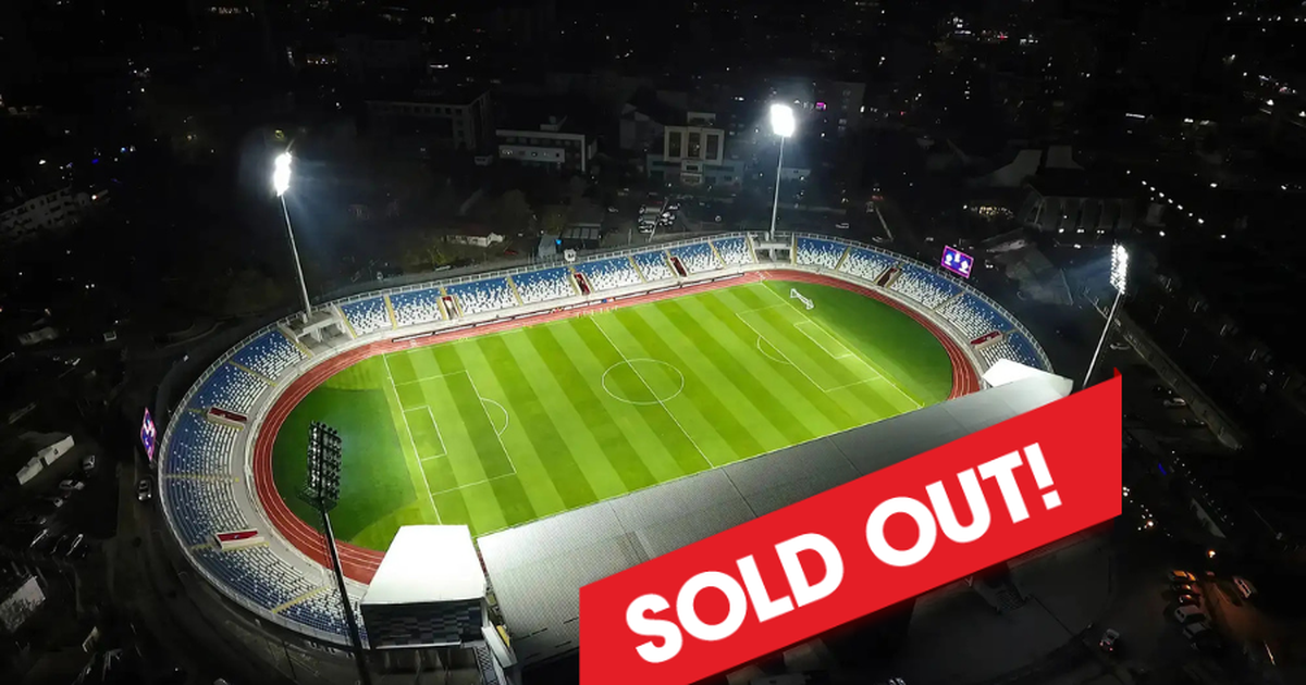 FANTASTIKE  Shqiptarët gati të  pushtojnë  stadiumin  Federata njofton shitjen e të gjithë biletave 1 muaj para ndeshjes