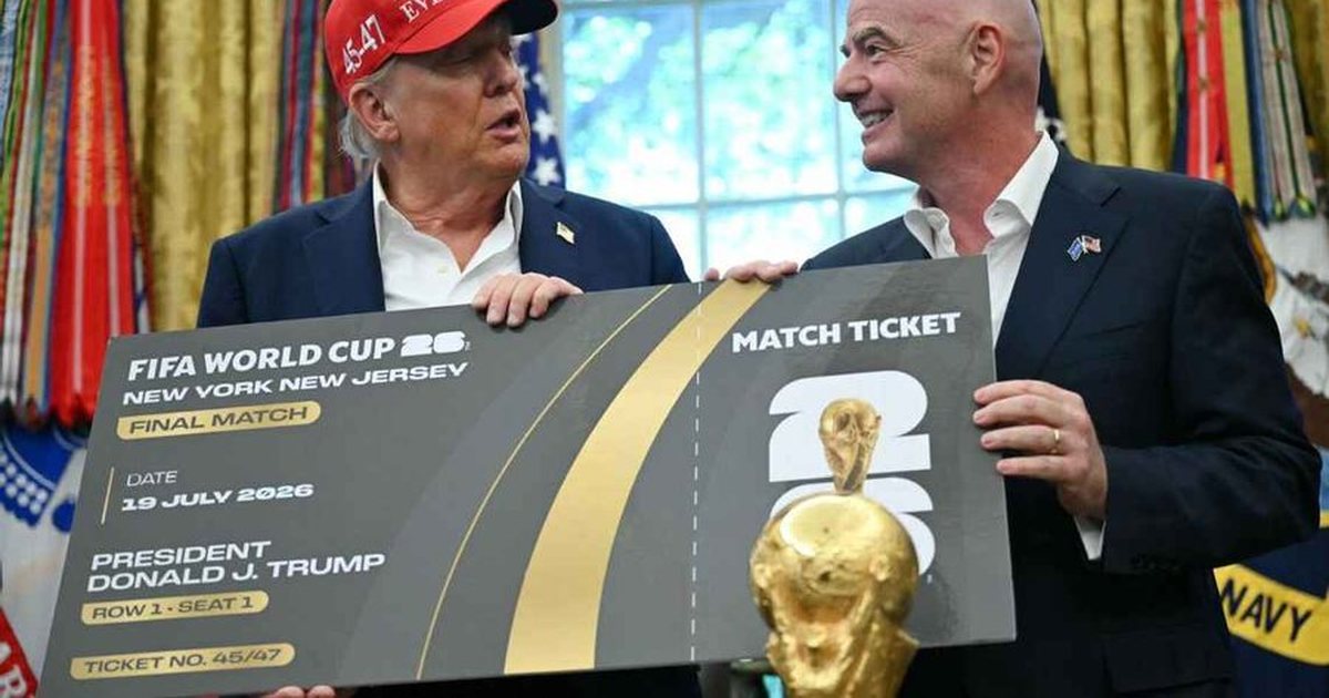 FIFA krijon  Çmimin e Paqes   do të jepet në shortin e Kupës së Botës në Uashington  mediat amerikane  Po përgatitet për Donald Trump