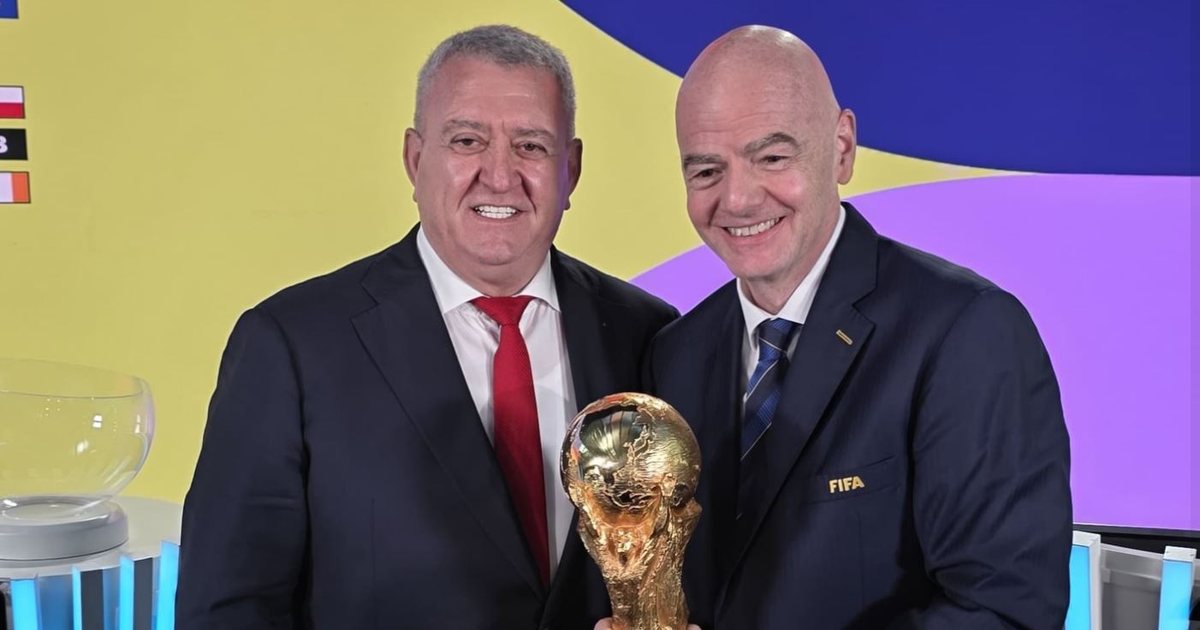  Ëndrra vazhdon   Duka krah Infantinos reagon në rrjetet sociale  Kjo Kombëtare ka zemër dhe di të kalojë kufijtë  na priftë e mbara 