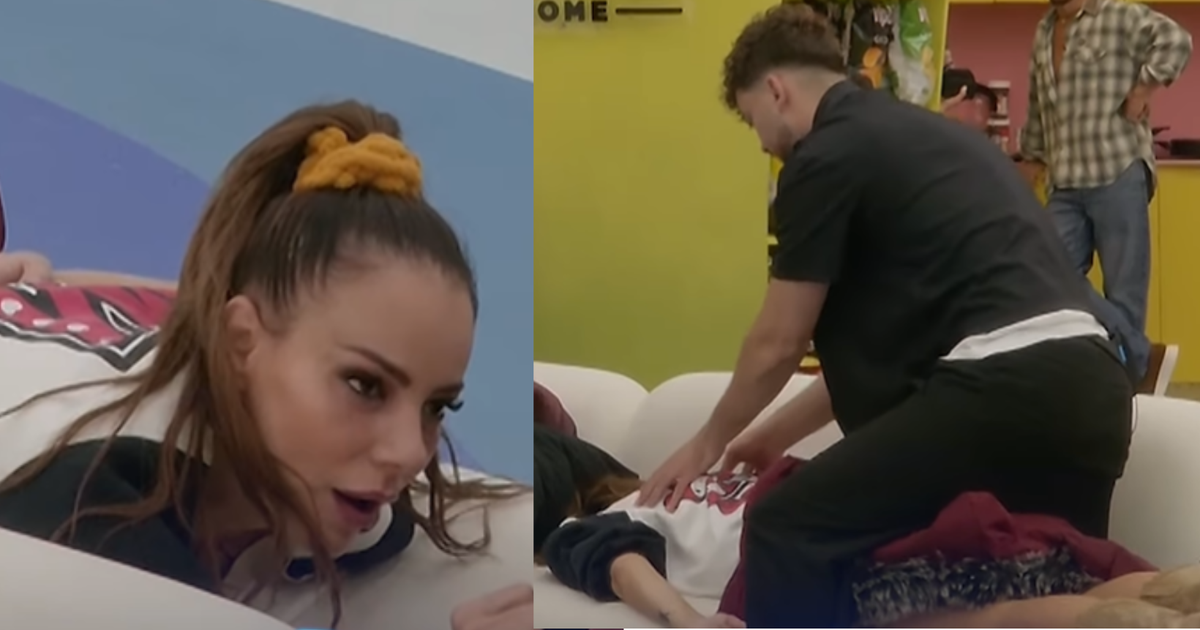 Hygerta Sako gjen qetësi në BigBrother  Banori nis t i bëjë masazh  moderatorja sportive  Më këpute në   