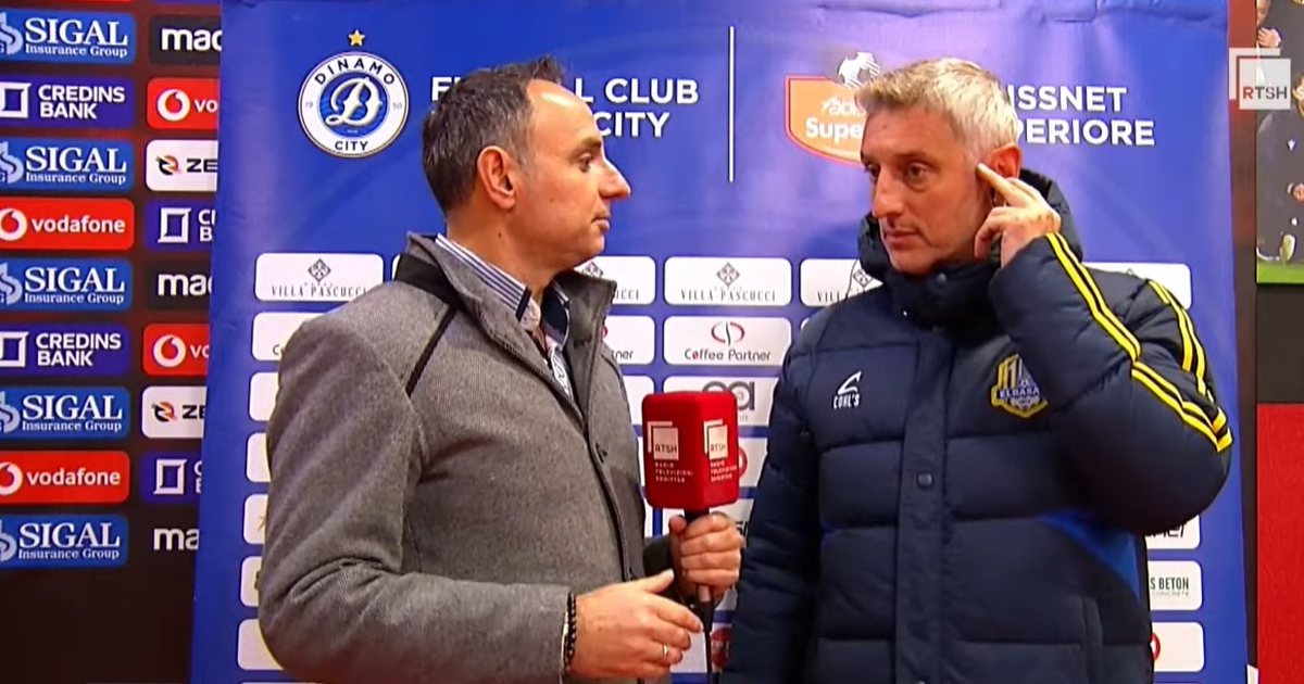  Jam i mërzitur me rastin e humbur nga Diallo për 2   0   Ivan Gvozdenovic ka ende  pengje  nga barazimi me Dinamon  Bregu na doli jashtë kontrollit