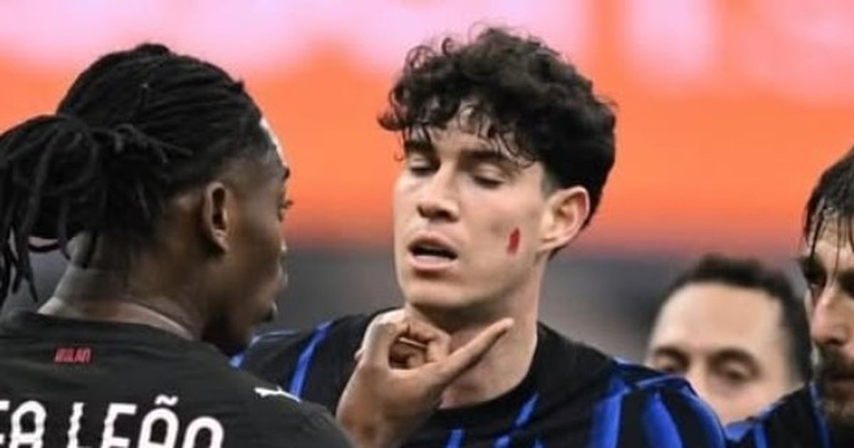  Mos na drejto atë gisht se do ta pres   zbulohet biseda Acerbi   Leao gjatë derbit të Milanos