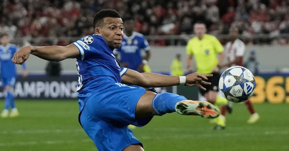 I shënoi 4 gola Olympiacos  Kylian Mbappe  Nuk mendoj se Reali varet nga unë  është e sajuar