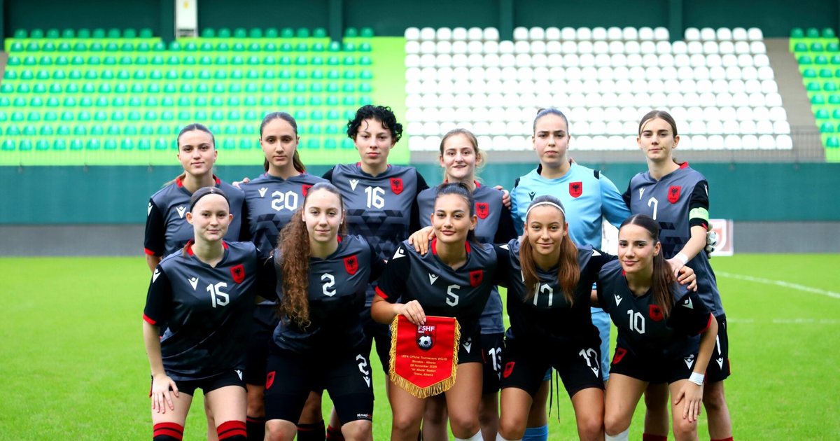 Shqipëria U19 nuk ia del në Rrogozhinë  vajzat kuqezi mposhten 0 6 nga Sllovakia