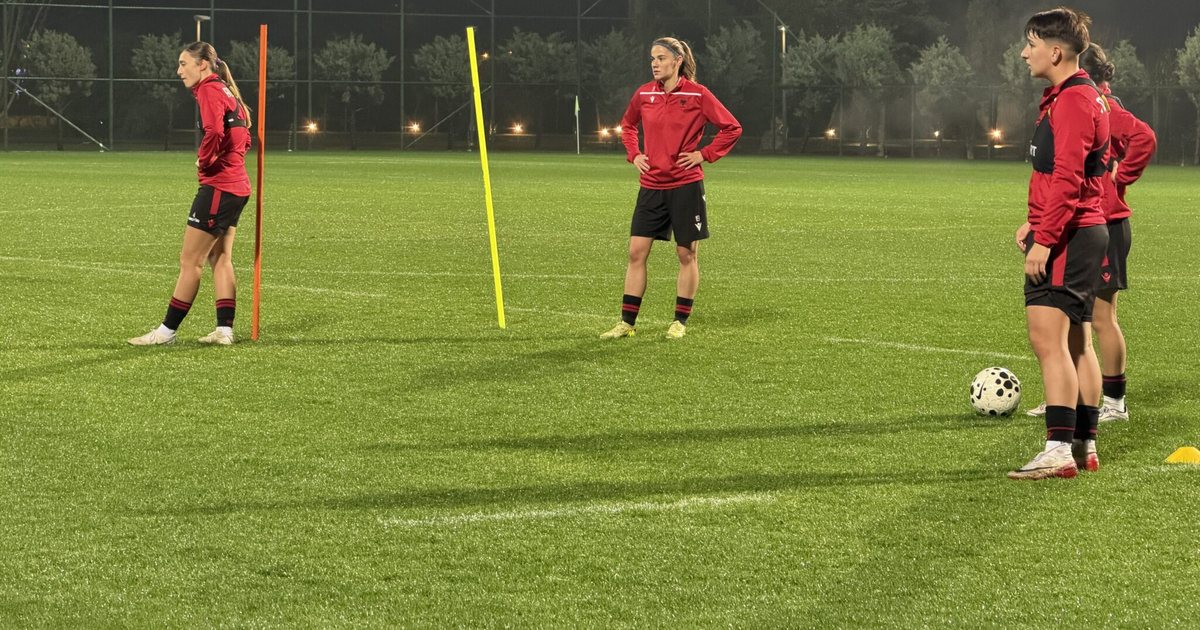 Shqipëria e vajzave nis përgatitjet për miqësoren e dytë kundër Turqisë