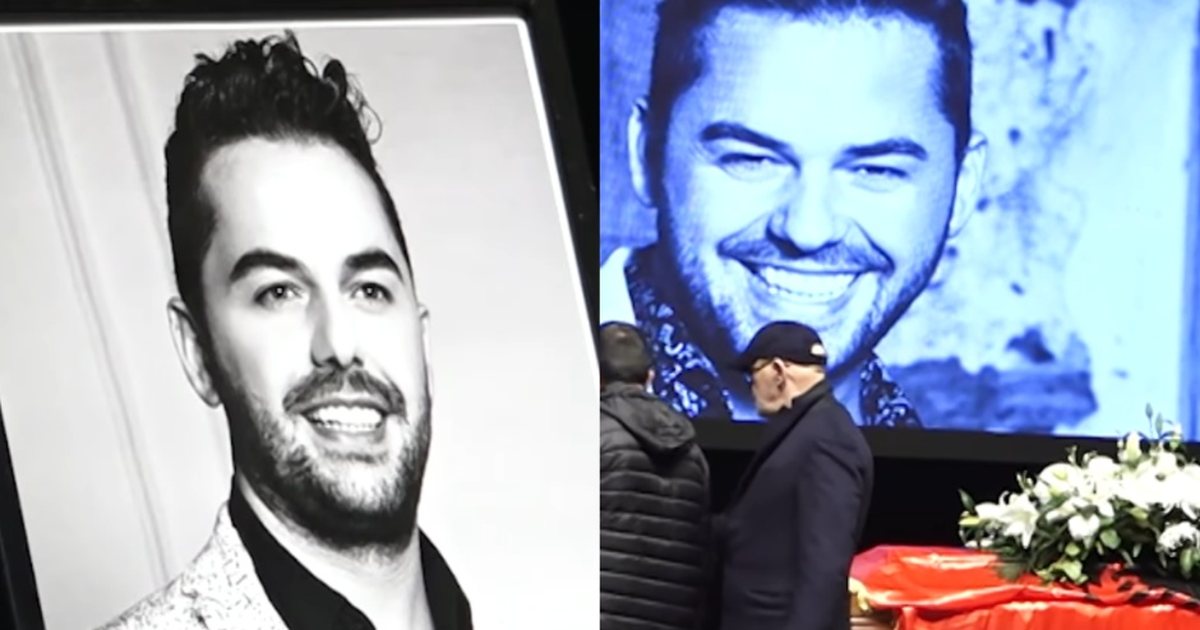 VIDEO  Homazhet për Shpat Kasapin  Gaz Demi i jep lamtumirën e fundit artistit