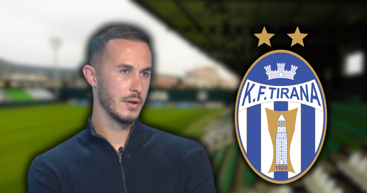 Ish i i kuq që po shkëlqen me Egnatian  Eljon Sota  kunja  Tiranës  Përballë tyre ishte e lehtë 