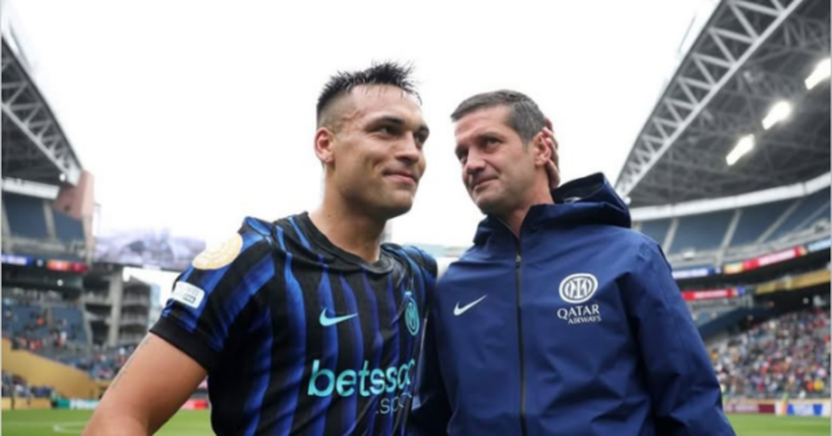  Më përqafon më shumë se gruaja ime   Lautaro Martinez tregon marrëdhënien me Chivu  Kisha nevojë për të