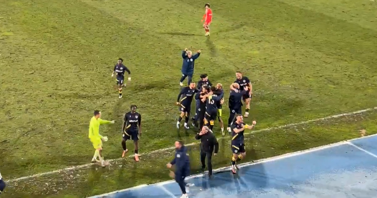 VIDEO   Dramë  e sekondave të fundit  Pogradeci del me kokën lart nga Korça  përmbys Skënderbeun në limite