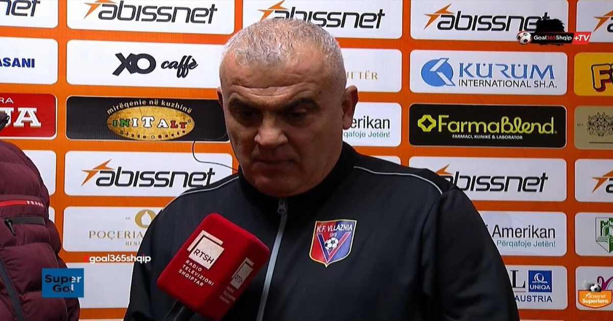 Vllaznia  zyrtarisht  në krizë  trajneri Edi Martini  Kisha besim se mund të fitonim edhe me 10 lojtarë  arbitri Ferataj skandal