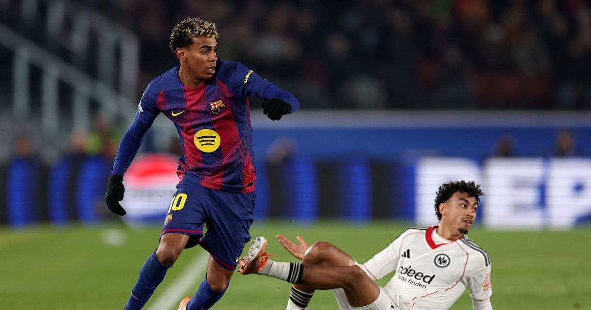 Lamine Yamal vendos tjetër rekord në Champions League  spanjolli i lë  targën  Kylian Mbappe