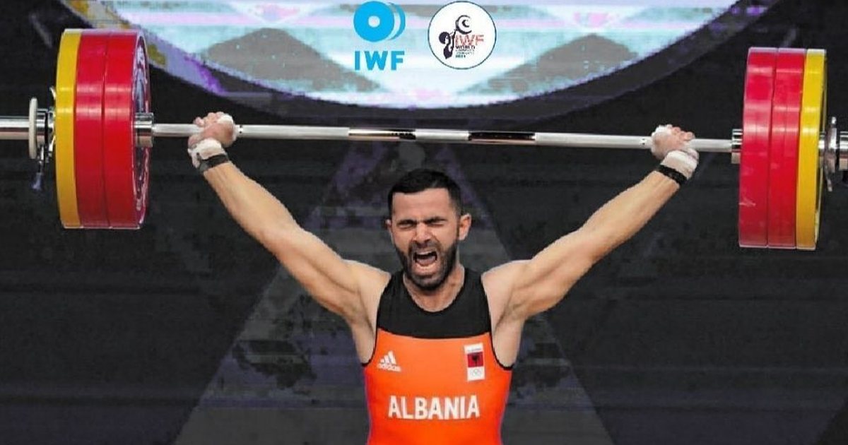 Kampion bote në peshëngritje  Briken Calja i emocionuar bën postimin e veçantë në rrjetet sociale