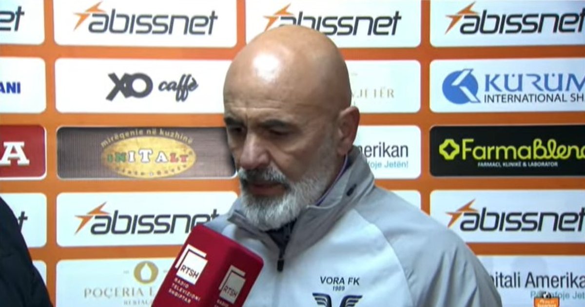  Mungesa e përqendrimit na ndëshkoi   Arjan Bellai kritikon të tijtë  Elbasani e shënoi golin nga Zoti