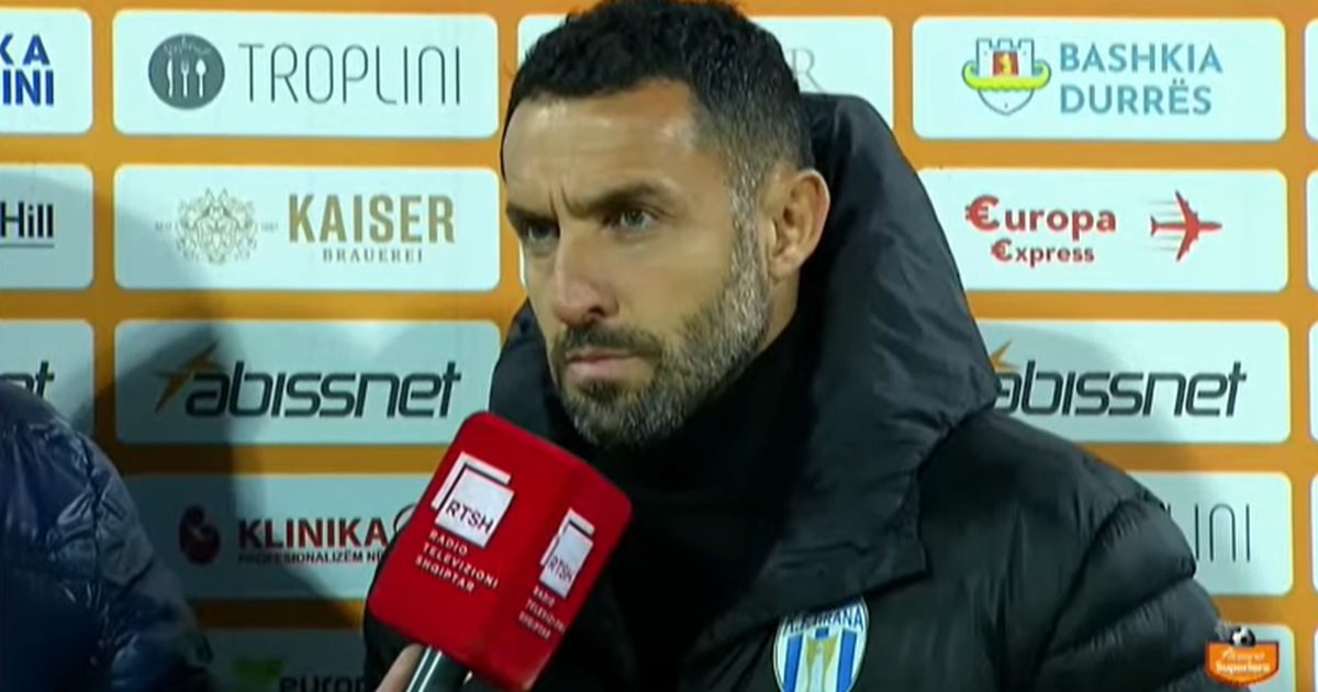 Penalltia  fantazmë   trajneri Ardian Nuhiu e ka me arbitrin  Më vjen keq për   