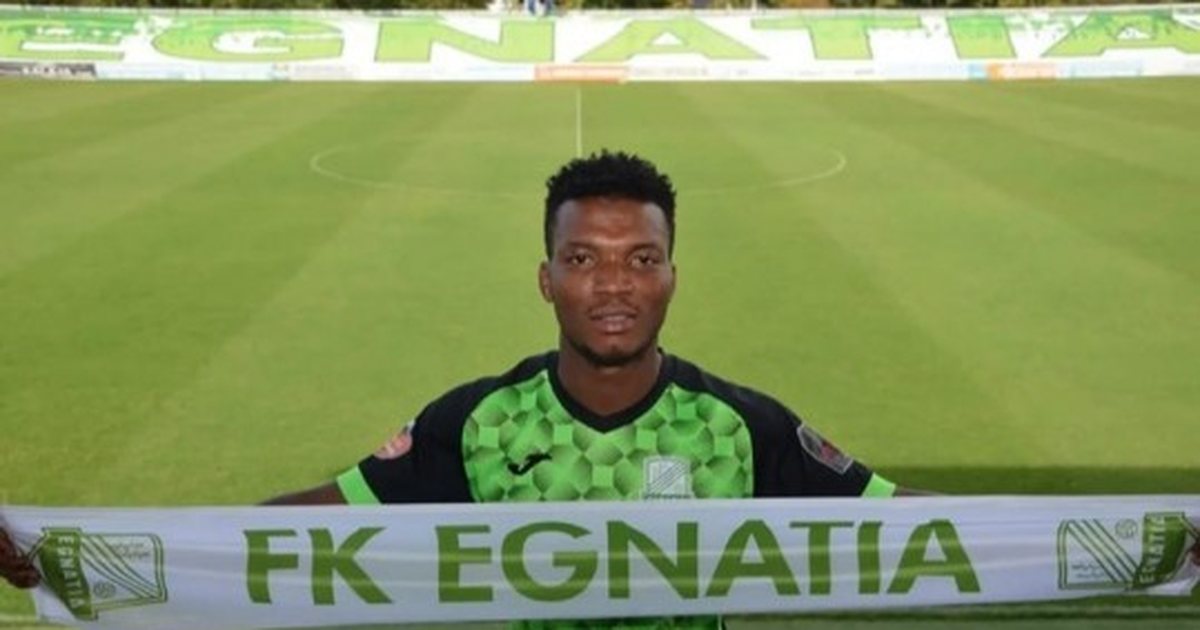 ZYRTARE  Egnatia e shiti  dy lekë   mesfushori nigerian transferohet për 3 milionë euro në SHBA