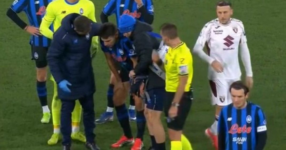 VIDEO  Fitorja e Atalantës  zbehet  nga dëmtim i Gjimshitit  kapiteni i Kombëtares lë fushën mes dhimbjesh