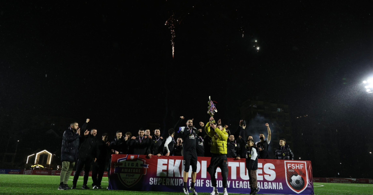FSHF Sunday League Albania  Luminesen fiton Superkupën  mposht ATS në finale