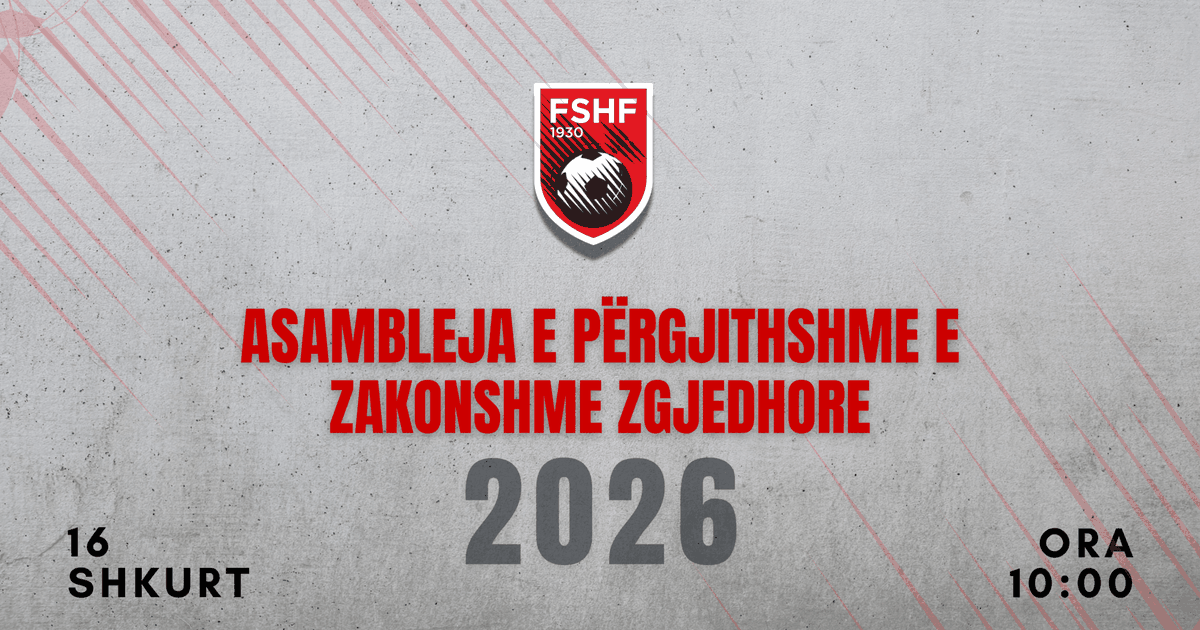Mblidhet Komiteti Ekzekutiv  Asambleja e Përgjithshme Zgjedhore e FSHF do të mbahet më 16 shkurt