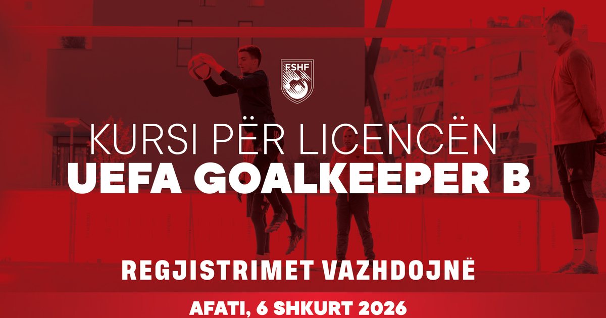 Rrugëtimi profesional i trajnerëve të portierëve  FSHF jep njoftimin e rëndësishëm