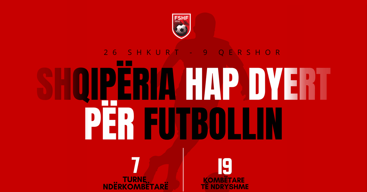7 turne europianë do të zhvillohen në Shqipëri  FSHF jep lajmin e madh