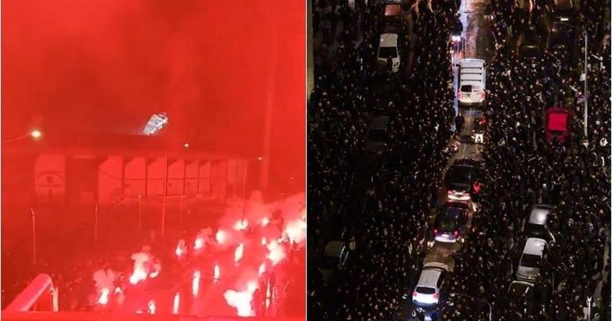 Aksidenti tragjik u  preu  jetën në mes  Arkëmortet e 7 tifozëve të PAOK ut kalojnë për herë të fundit në stadiumin  Toumba   priten me flakadanë nga mijëra ultras  VIDEO 