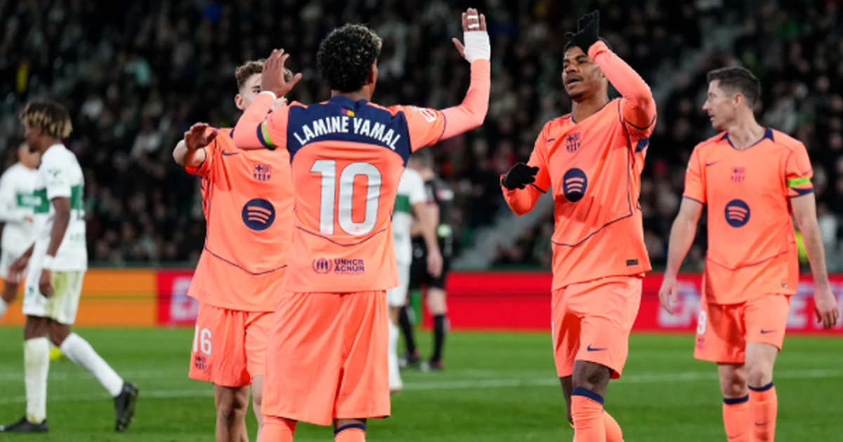 VIDEO  Barcelona i jep  leksion  Elche s në shtëpi  Yamalit i mjaftojnë vetëm 6 minuta për të shënuar