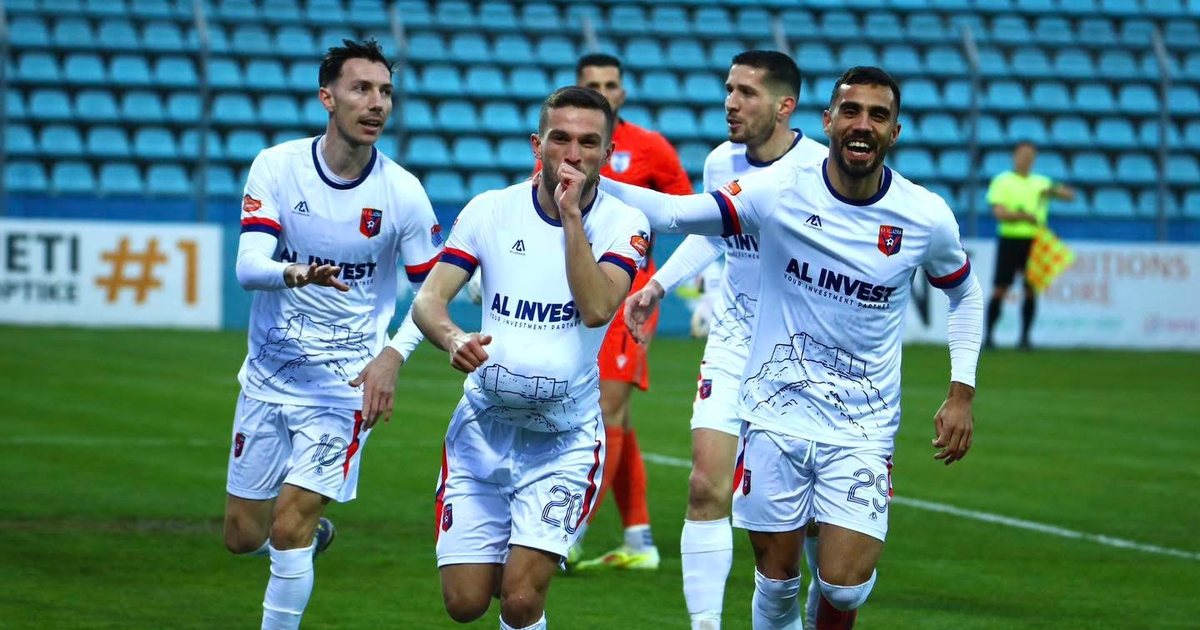 Vllaznia merr  komandën  e vetme  Tirana  shtyp  Egnatian  RENDITJA e Superiores pas javës së 22 të