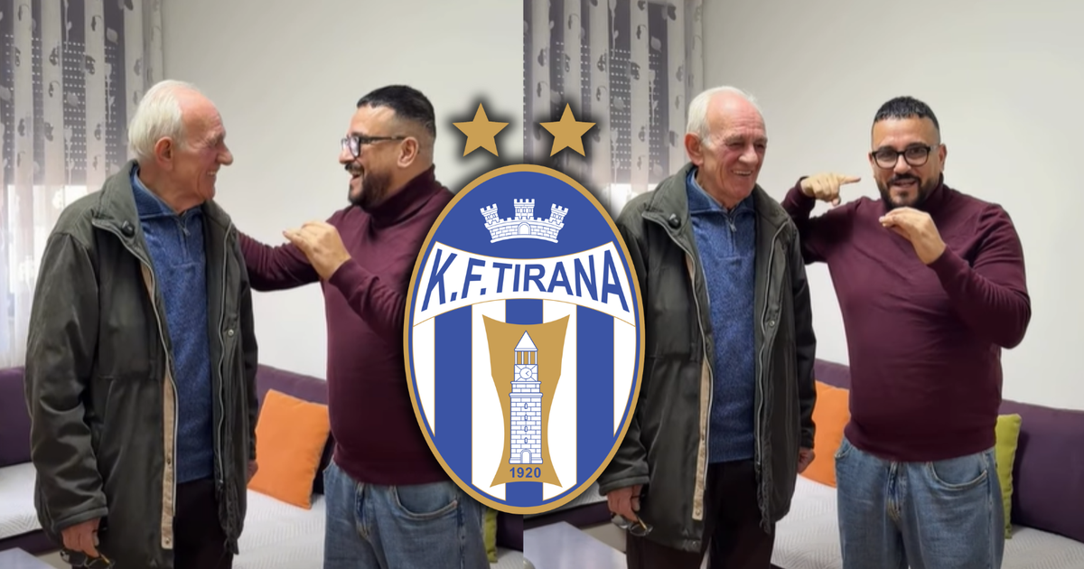 Rastësia e bukur e gazetarit sportiv   zbërthen  shoferin ikonë të klubit të Tiranës  Ekipi më i madh  ai i Ben Mingës 