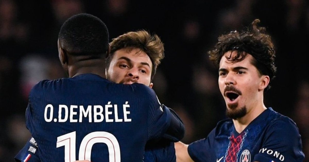 VIDEO  PSG  tërmet  përballë Marseille  spektakolar Dembele