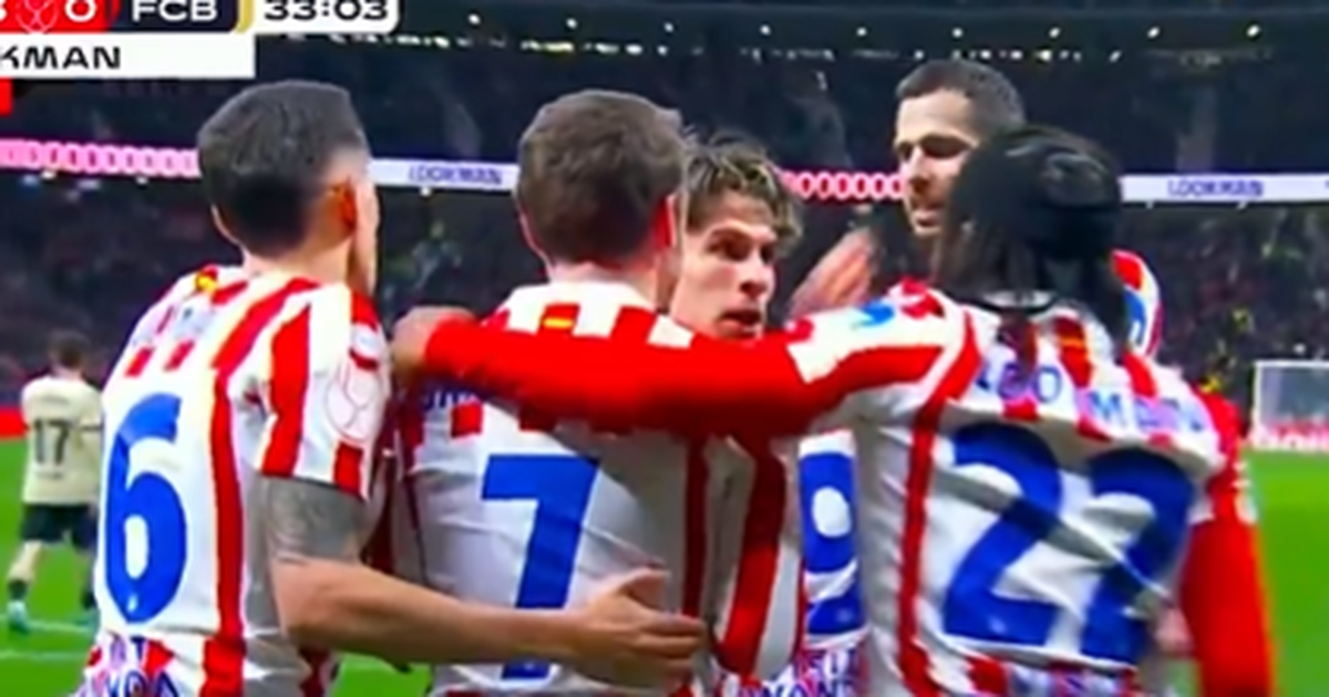 VIDEO  Autogol  karton i kuq dhe dominim madrilen  Atletico TURPËRON Barcelonën në gjysmëfinalen e Copa del Rey