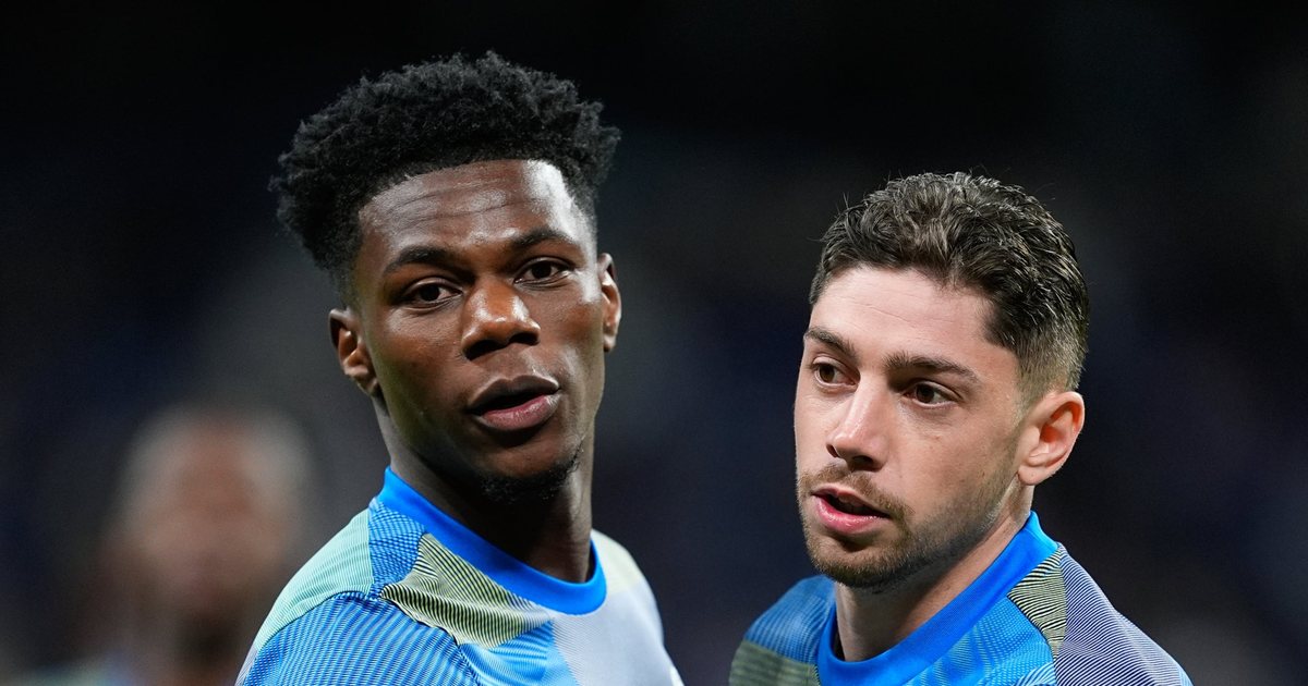 Nga grushtat te ndëshkimet shembullore mes lojtarëve te Real Madrid  presidenti Perez merr vendimin final për dyshen Tchouameni Valverde