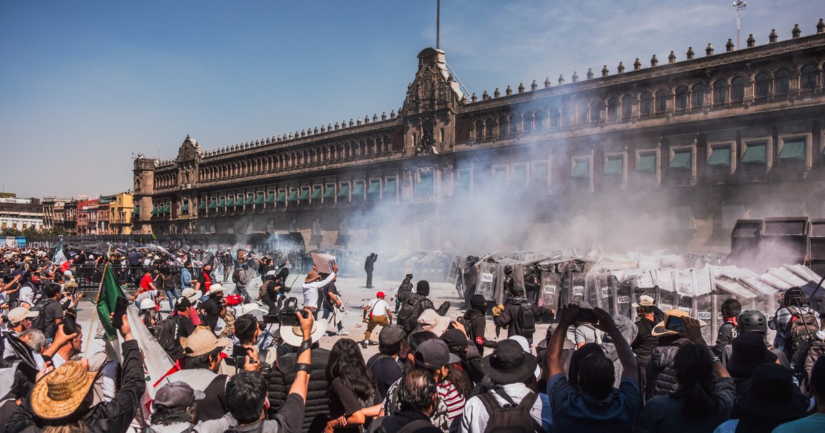 Protestat trazojnë Mexico City  rrezik për kaos edhe në prag të Botërorit