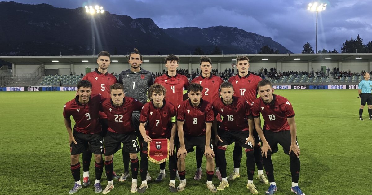 Miqësorja e parë e qershorit  Shqipëria U 21 barazon ndaj Sllovenisë në  Ajdovscina 