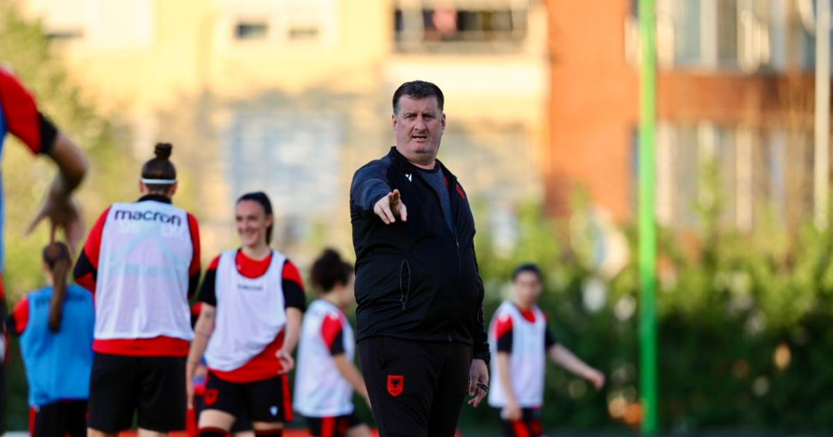Botërori 2027  trajneri Grima para duelit me Malin e Zi  Duam ta mbyllim me fitore këtë rrugëtim  vajzat e meritojnë