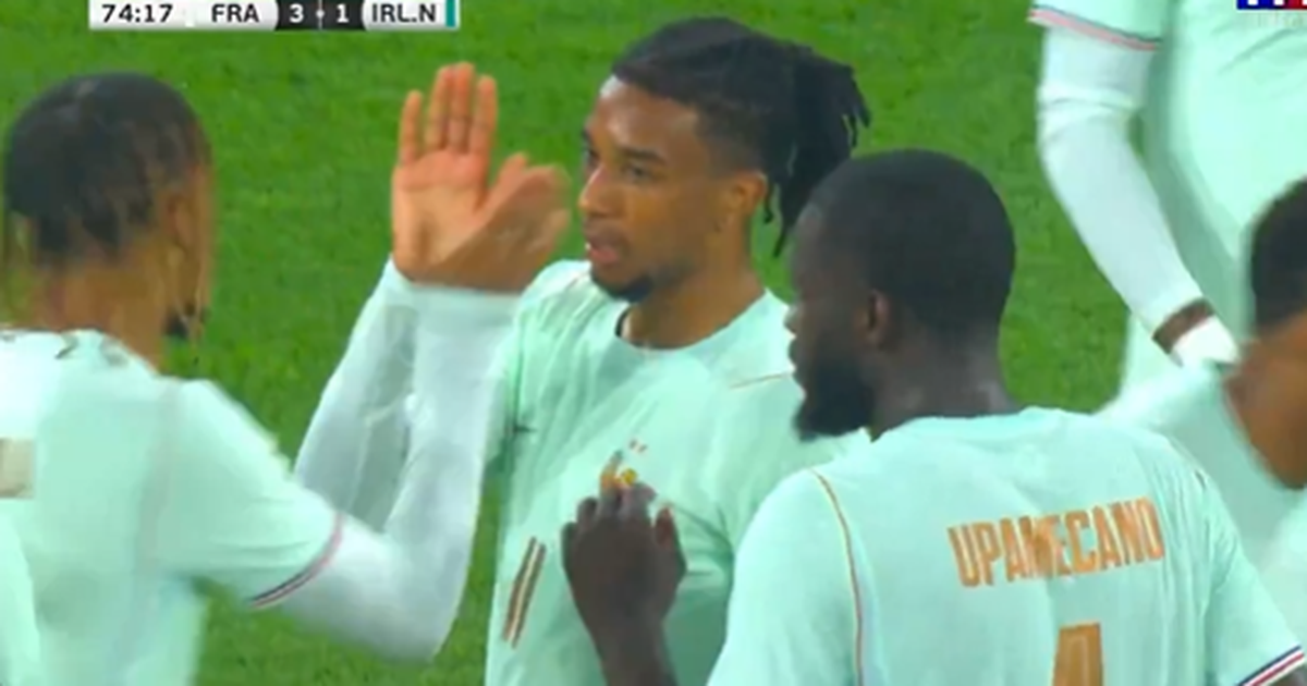 VIDEO  Michael Olise lë në hije Mbappen  ylli i Bayern Munich dhuron spektakël me 3 gola dhe  likuidon  Irlandën e Veriut