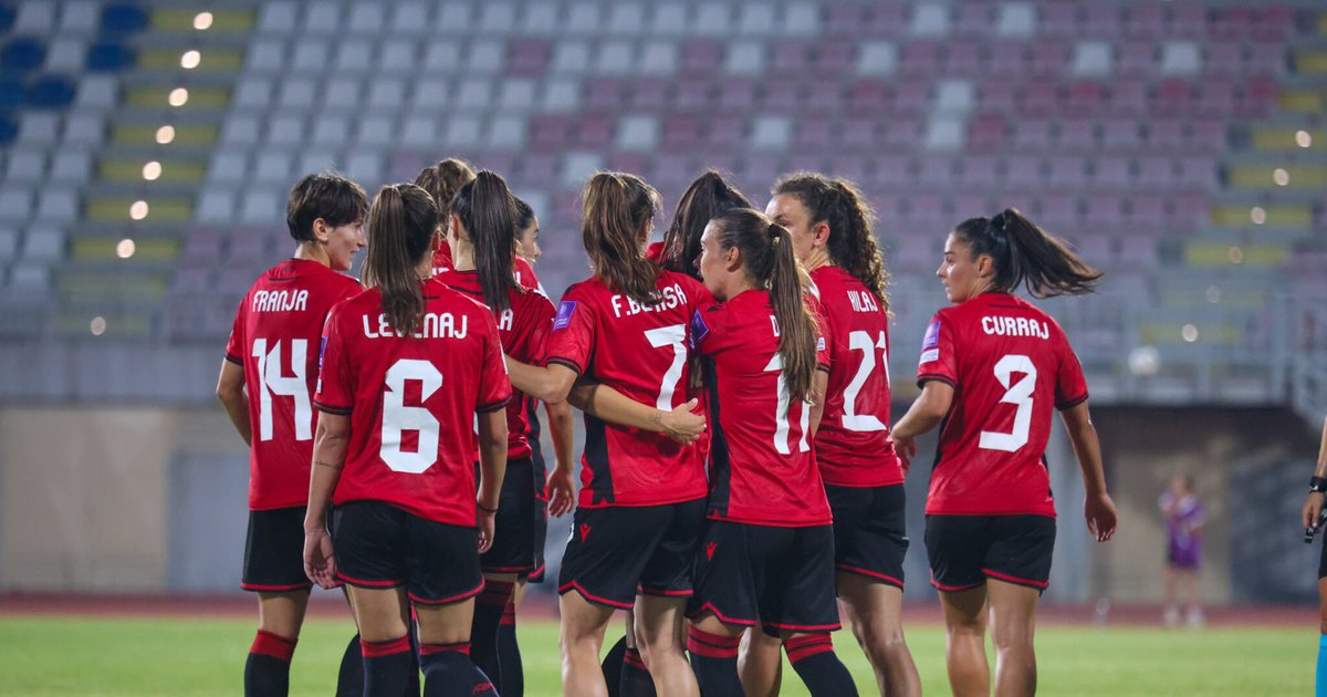 Suksesi 5 2 përballë Malit të Zi  gëzim i dyfishtë për Shqipërinë e vajzave