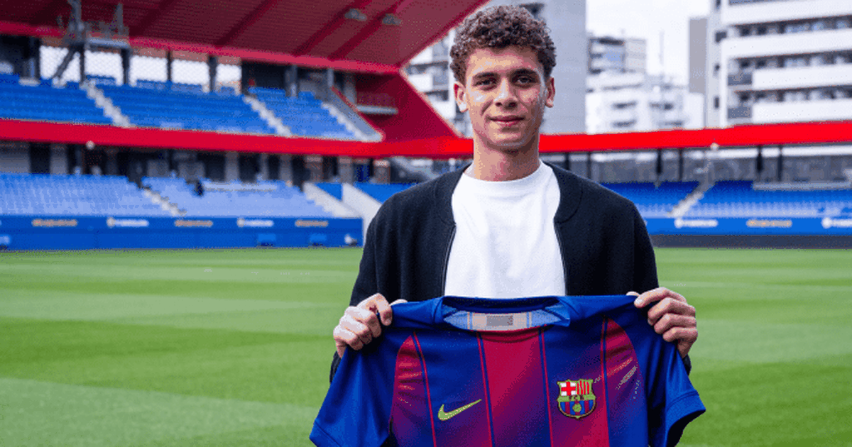 ZYRTARE  Barcelona investon te e ardhmja  talenti egjiptian firmos me katalanasit