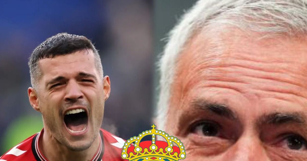 E BUJSHME  Granit Xhaka pranë firmës me Realin   Gazetari zbulon PRAPASKENËN në studio  E ka telefonuar vetë Mourinho  i ka kërkuar të   