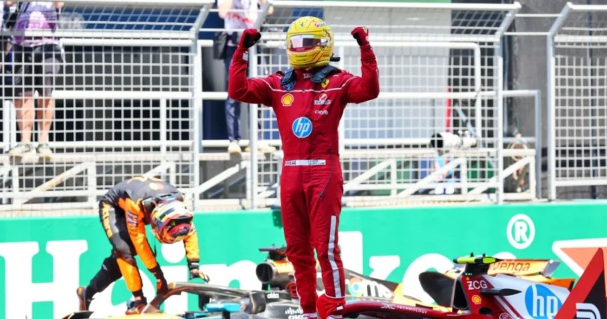 Fitorja e parë me Ferrarin  Lewis Hamilton i jep fund pritjes  Mbaron  magjia  e Kimi Antonellit