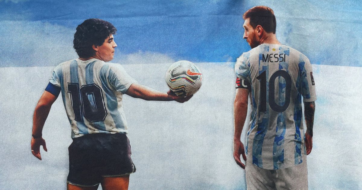 Messi dhe Maradona në gjunjë para  Mbretit   tifozët brazilianë vendosin kush është më i miri