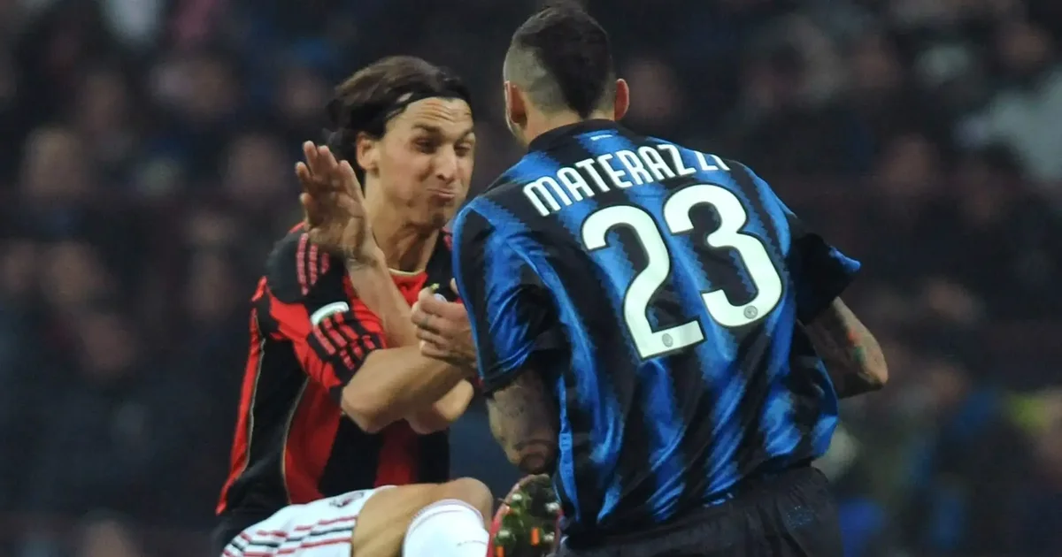 Materazzi  godet  Ibrahimovic  deklara e ish mbrojtësit të Interit tregon rivalitetin e përjetshëm