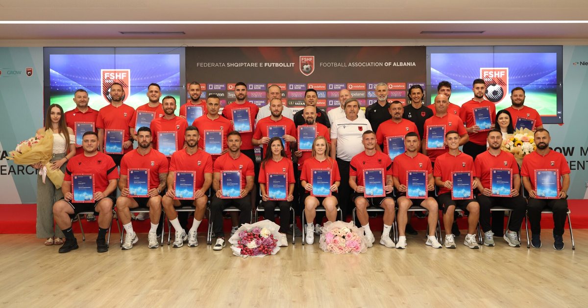 Përmbyllet me sukses edicioni i 23 të i kursit për trajnerë UEFA A  diplomohen 25 pjesëmarrës