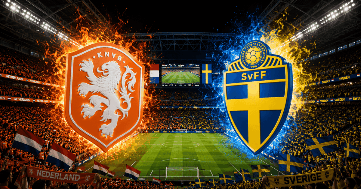 Holanda  all in  për 3 pikët e para  Suedia kërkon fitoren e dytë në Botërorin 2026  FORMACIONET ZYRTARE 