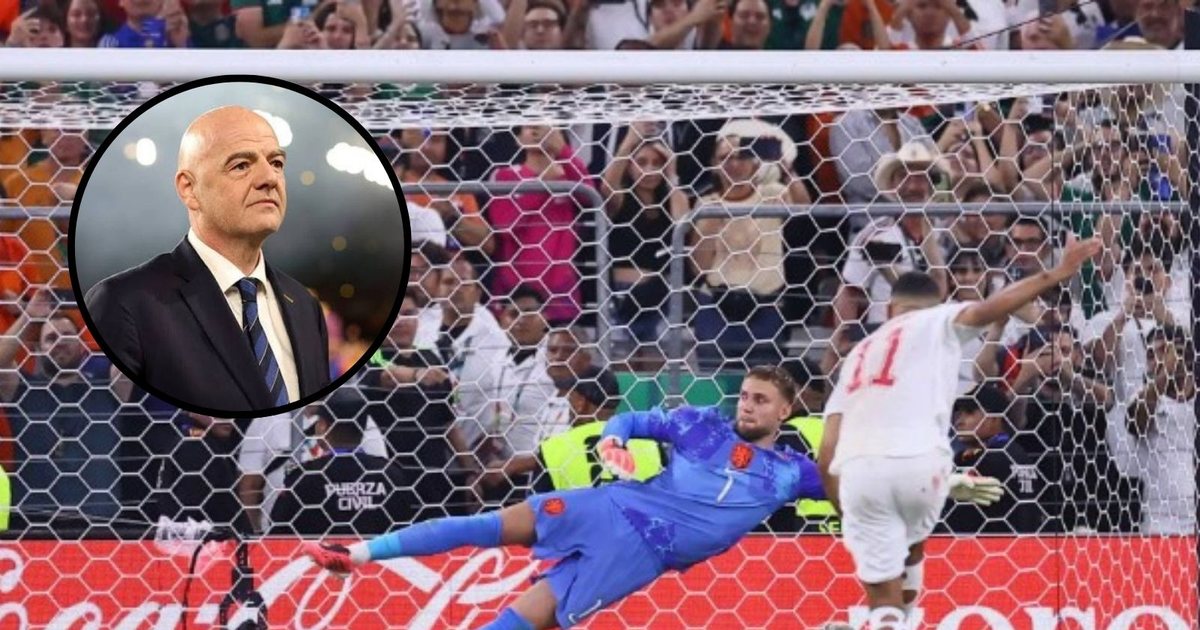 DALIN PAMJET  Presidenti i FIFA s lë nam pas eliminimit të Holandës nga Botërori  goli i yllit Saibari bën me  dhimbje koke  Gianni Infantinon