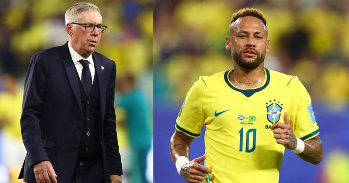 Ka 4 vite që nuk luan titullar te Brazili në Kupën e Botës  Ancelotti befason me vendimin për Neymar kundër Norvegjisë